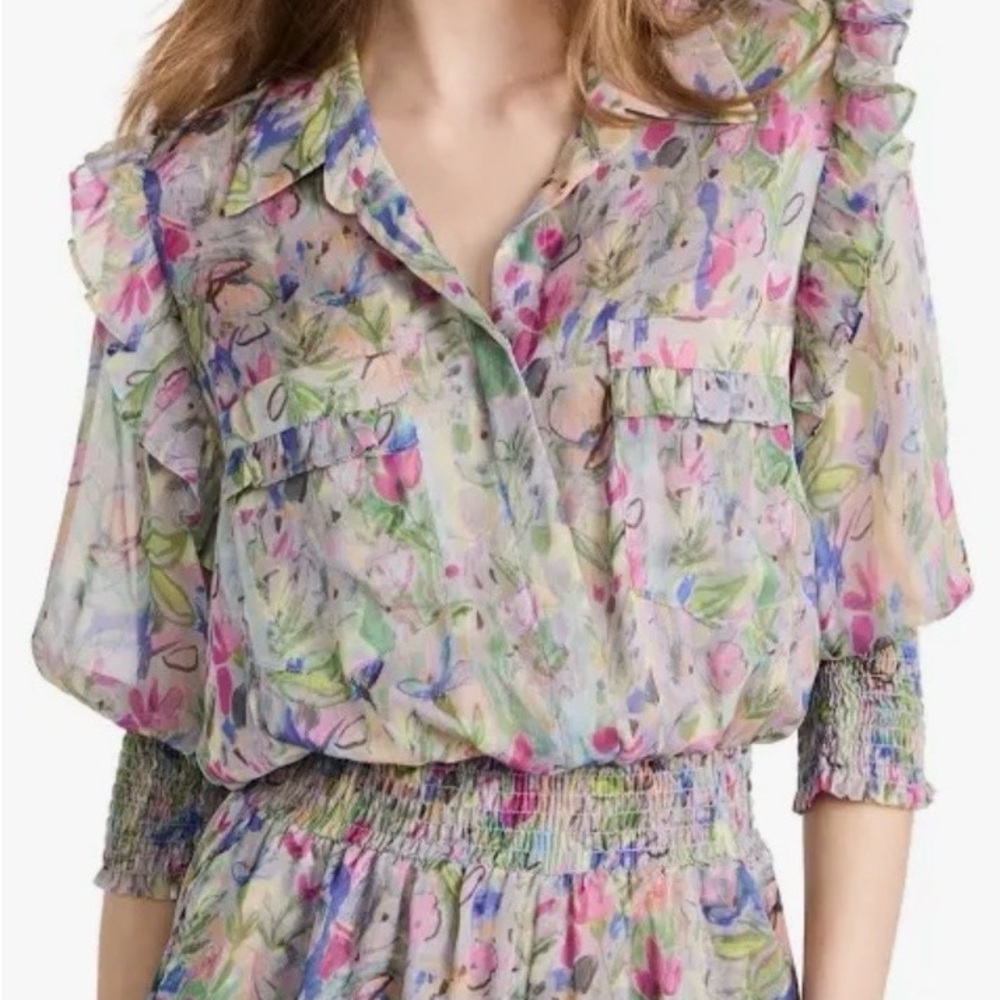 Misa Los Angeles Gracie Romper, Large NWOT - Picture 4 of 7
